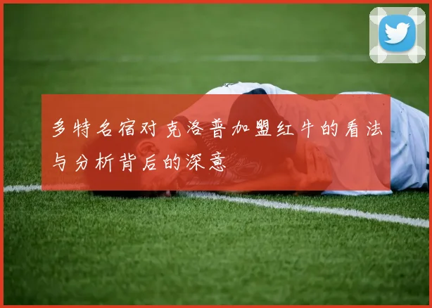 多特名宿对克洛普加盟红牛的看法与分析背后的深意